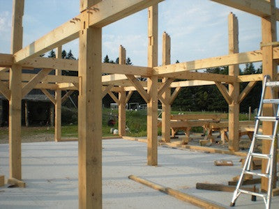 Framing the Barn