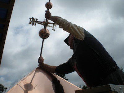 Completing the Dye Shed